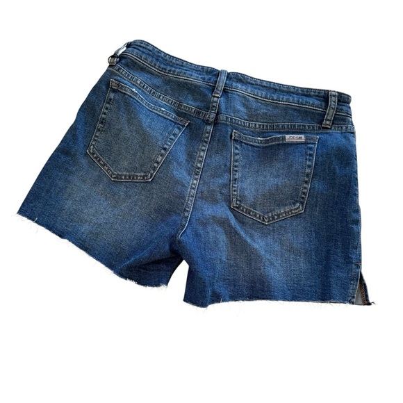 Joe’s Blue Denim Jean 4” Shorts Cut off Raw Hem Summer Size 28 NWT - Picture 8 of 9